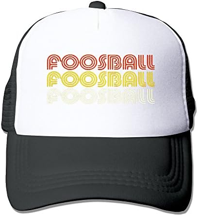 Black Foosball Retro Cap Black Black Snapback