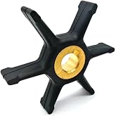 FREPURDO 277181 Water Pump Impeller Replacement | for Johnson Evinrude 2 Stroke, 3HP 4HP 5.5HP 6HP 7.5HP Outboard Motors, Compatible with 434424, Sierra 18-3001
