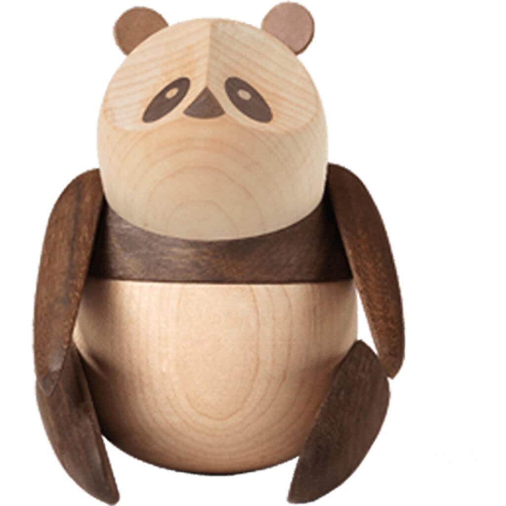 Panda Wooden Figurine Small Architectmade