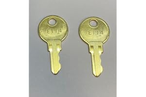 SAFECO BRANDS E114 Keys for Paper Towel, Toilet Tissue & Soap Dispensers ASI, Georgia Pacific, Kimberly Clark, Jofel (2)