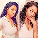 HC hcremyhair Deep Wave Frontal Lace Closure Pre plucked 13x4 Free Part Brazilian Virgin Hair Frontals with Baby Hair Bleached Knots Natural Color 14 Inch