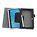 Fintie Folio Case for Chromo Inc 7 Inch Android Tablet - Premium PU Leather Stand Cover With Stylus Holder, Black