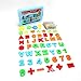 MOTION SAND Play Sand , 2.2LBS of Natural Sand and Motion Creative Learning Playset with 52 Pcs Molds Kit, Non-Toxic Sand for Kids