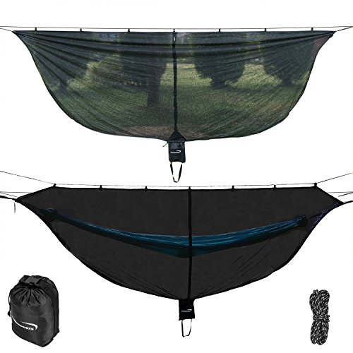Aurosports hammock 11  bug net,size 132"(l) x51(w)…