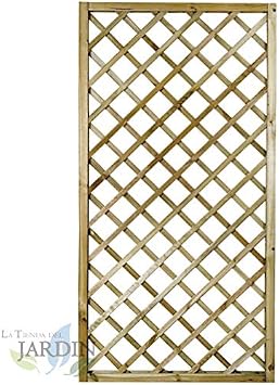 PANEL DE CELOSIA recto 50x180 CM, cuadros 9 cm. Altamente ...