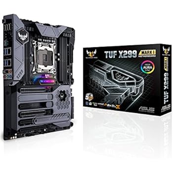 ASUS TUF X299 Mark 1 LGA2066 DDR4 M.2 USB 3.1 Dual LAN X299 ATX Motherboard for Intel Core X-Series Processors