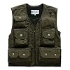 Wantdo-Unisex-Multiple-Pockets-Canvas-Mesh-Photography-Vest
