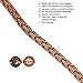 Reevaria Copper Bracelet for Arthritis, 99.9% Pure Copper Magnetic Bracelet for Women, 21 Powerful Magnets, Effective & Natural Relief of Joint Pain, RSI, Carpal Tunnel (20.30 Centimeter)