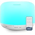 Amazon.com: 500ml Essential Oil Diffuser with Remote Control, BPA-Free ...