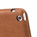 Jisoncase Vintage Genuine Leather Smart Cover Case for iPad mini 3 & iPad mini 2 & iPad mini, JS-IM2-01A20-Brown