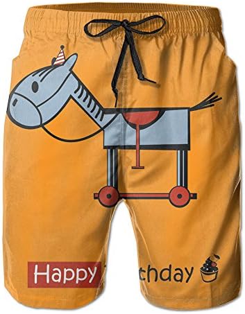 Trojan Birthday 2017 Hot Man's Beach Shorts Comfortable