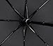 Windproof Umbrellas 55 Mph Various Colors Auto Open Travel Business Umbrella (Black)