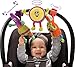 Lil' Jammerz Baby Music Toys for Car Seat or Stroller: Includes a Bluetooth Speaker to Stream Music or White Noise, and Plush Rattle & Squeaky Toy