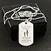 memory gift To My Son Dog Tag Gifts Necklace Mother Son Pendant Military Mother To Son Birthday Gift