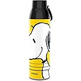 Tervis Venture Water Bottle Peanuts - Snoopy Maxiumus Triple Insulated Tumbler Travel Cup Keeps Drinks Cold & Hot, 26oz, Stainless Steel