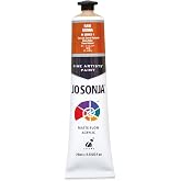 CHROMA Jo Sonja's Artist Acrylic - Raw Sienna, 2.5 oz tube