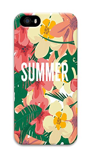Amazon Iphone5 アイフォン5 ケース 花 ヨーラパ風 英語 かわいい