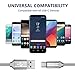 USB Type C Cable 3.3FT,USB 2.0 to USB C Cable Fast Charger Nylon Braided Cord for Samsung Galaxy Note 8 S8 plus,Google Pixel 2 XL,LG V30 G5 G6 V20,Moto Z Z2,Nintendo Switch More(3ft 2 Pack)