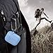 AhaStyle AirPods Case Cover Premium Silicone Protective Cover Skin Accessories [Hand Strap Included] Compatible with AirPods 2 & 1（Sky Blue）
