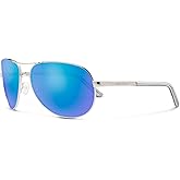 Suncloud Aviator Polarized Sunglasses | 100% UV Protection - Comfortable Fit, Trendy Design.