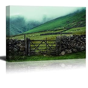 Canvas Wall Art for Living Room,Bedroom Home Artwork Paintings Farm Ready to Hang - 12x18 inches