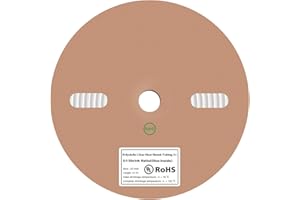 PPCLION 41 Feet 1/2" Clear Heat Shrink Tubing Roll 3:1,No Wrinkle Electrical Shrink Tube for Wires,Marine Grade Shrink Tube with Adhesive Lined Waterproof