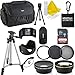 Professional 58MM Accessory Bundle Kit for Canon Rebel T6i T6 T6S T5 T5i T7 T7i T4i T3 T3i T2i T1i & DSLR Cameras, 15 Accessories for Canon