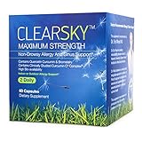 Dr Recommended Natural Allergy & Sinus Support - Effective, Non-Drowsy Allergy Support - Maximum Strength - Outdoor or Indoor Allergy & Sinus Support (60 Capsules)