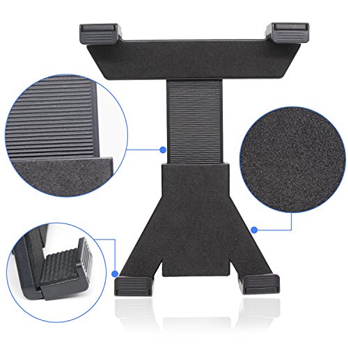 Xcellent Global Universal 7"-11" Tablet Pad Holder for Mic Microphone Stand, Bike Bicycle Mount CA039