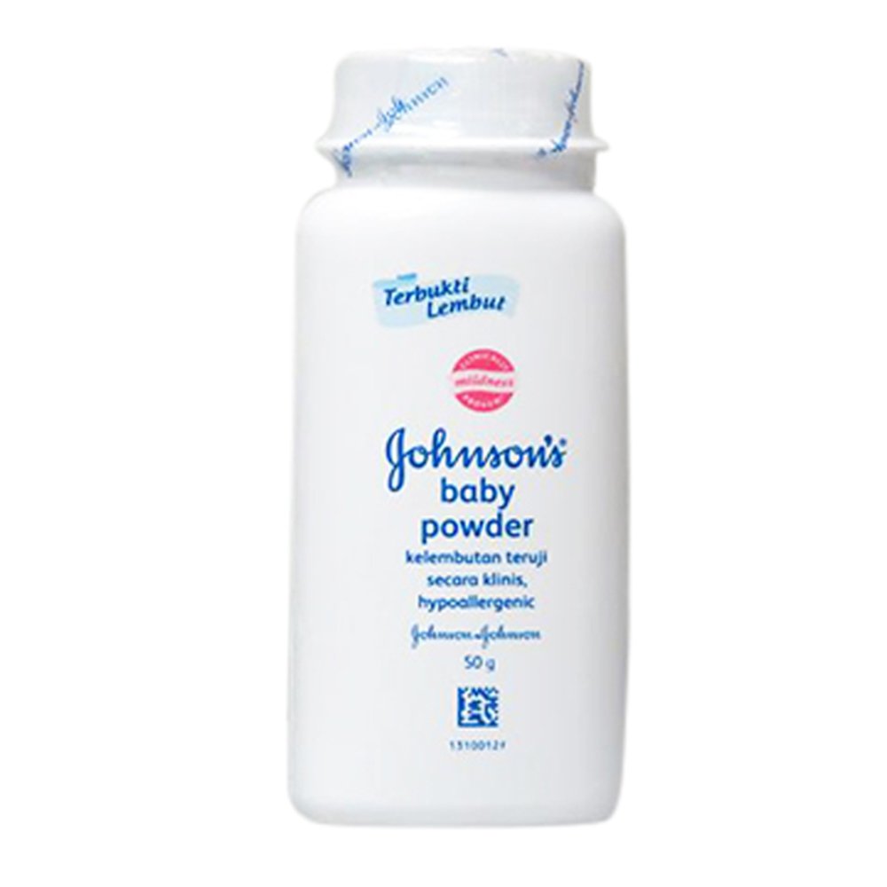 johnson baby powder white