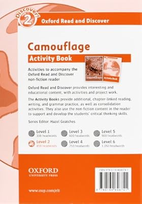 Oxford Read And Discover Level 2 Camouflage Activity Book By