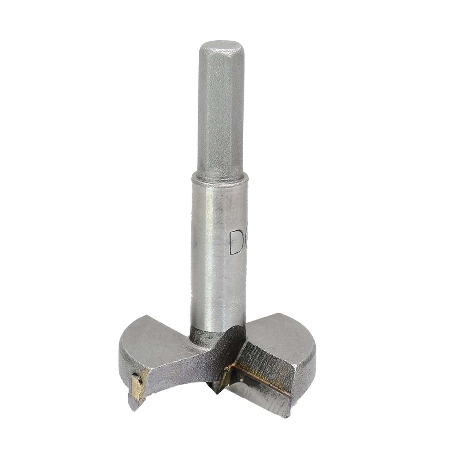 Cjueiom 45mm / 1-3/4 Inch Forstner Drill Bit, Tungsten Carbide Wood Hole Saw Auger Opener Hole Drilling Boring Bit Cutter, Woodworking Hole Opener Hinge Hole Cutter for Wood, Plastic, Plywood