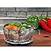 Vegetable Steamer Basket 100% Stainless Steel Folding Collapsible Basket for Various Size Pots 5.5-Inch Expands to 9-Inch by FULITY