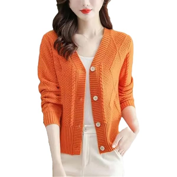 BCBGeneration Women's Relaxed Cardigan Long Balloon Sleeve