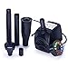 COODIA 15w 110v 750L Per Hour (200 GPH) Submersible Pump Aquarium Pond Fountain Fish Tank Water Hydroponic with 12 Color LED Light