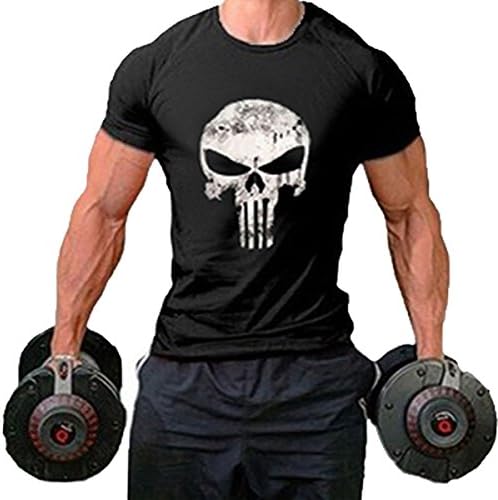 TECOFFER 2016 New Men's T-shirt Fitness T-shirt Gym Muscle Bodybuilding T-shirt