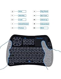 Mini teclado inalámbrico con retroiluminación