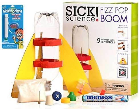 Be Amazing Toys Fizz Pop Boom Sick Science with Grow Snow