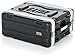 Gator Cases Lightweight Molded 4U Rack Case with Heavy Duty Latches; Shallow 14.25" depth, 4U (GR-4S) primary
