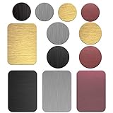 YGDZ 12pcs Universal Metal Plate with Adhesive for Magnet Mount Magnetic Phone Car Mount Holder Cradle