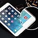 iPad Air II TPU Bumper Case, Ultra-Thin Flexible Silicone Gel Protective Case Cover for 9.7 inch iPad Air 2 - Crystal Clear