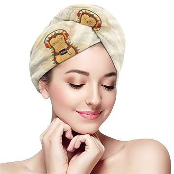 Amazon Com Dry Hair Towel Quick Dry Hair Cap Long Hair Wrap