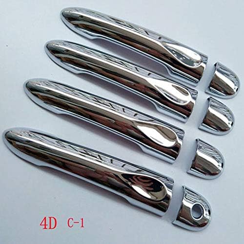 Whf Door Handle For Lada Xray 15 16 18 Chrome Door Handle Catch Cover Trim Cap Auto Accessories Color 4dc1 Amazon Ca Home Kitchen