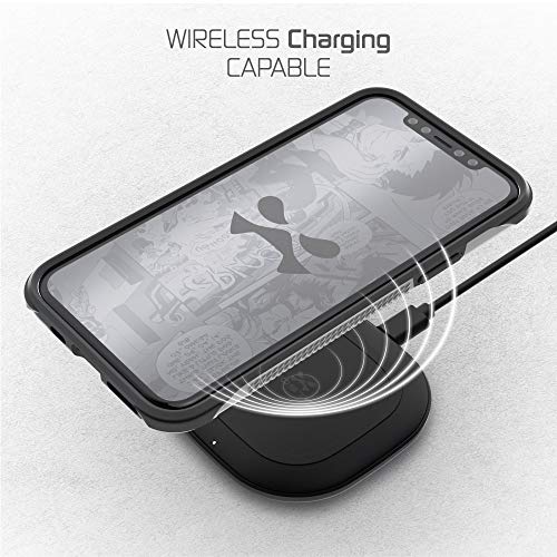 Ghostek Exec Designed for iPhone 11 Pro Wallet Case Magnetic Leather Card Holder Pocket Slot Holds 4 Credit Cards Military Grade Shockproof for 2019 Apple iPhone 11 Pro (5.8" Screen Only) - (Black)