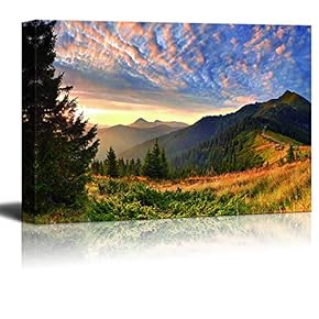 Mountain Sunset Landscape