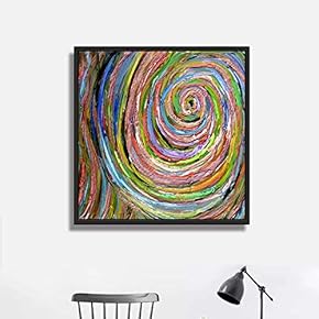 Framed Canvas Wall Art for Living Room, Bedroom Texture Canvas Prints for Home Decoration Ready to Hang - 16x16 inches