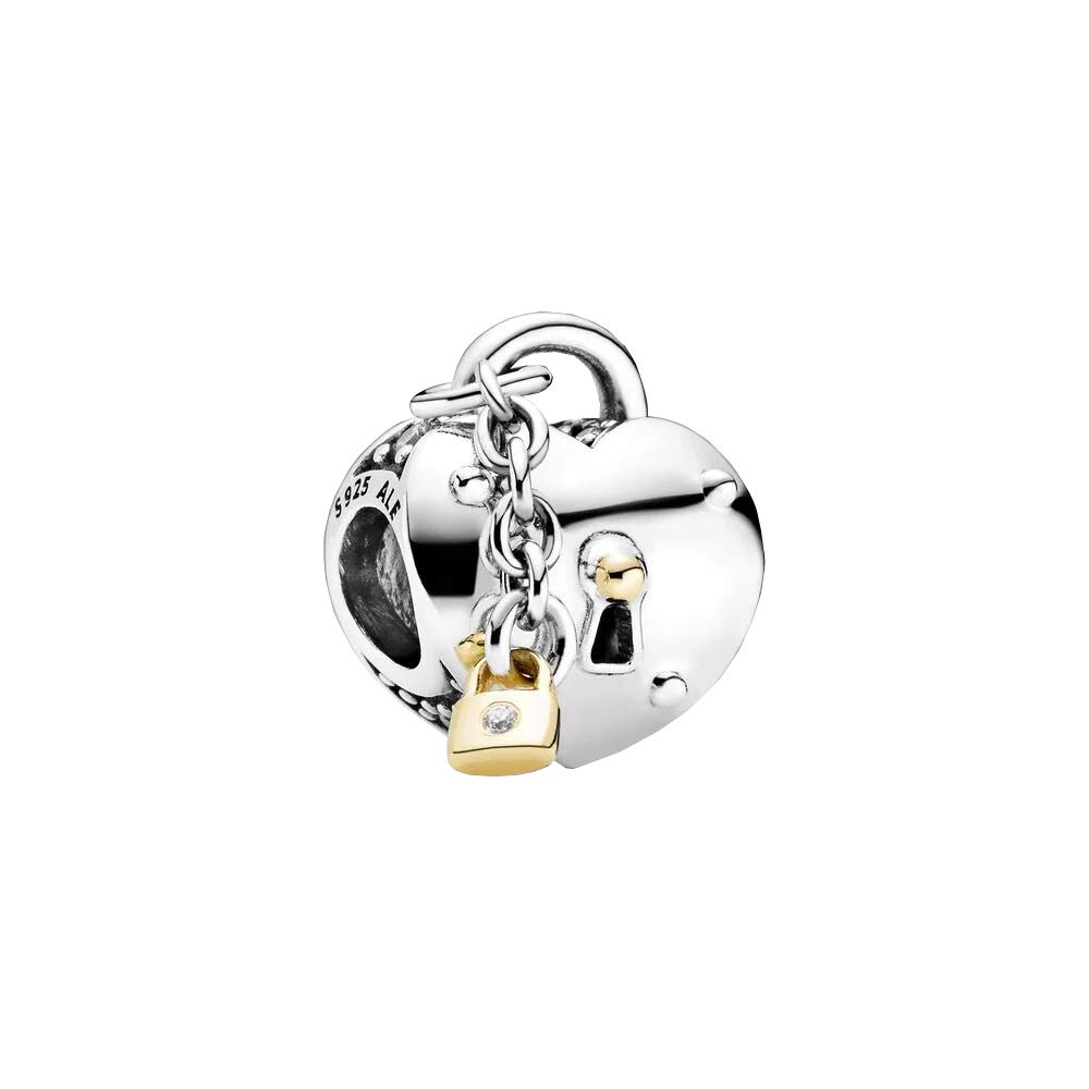 Pandora womens Sterling silver 925 Round Cubic Zirconia Identification bracelet - 799160C01