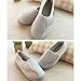 BUYITNOW Women Slippers Nonslip & Breathable House Shoes for Pregnant, Diabetic, Edema Grey