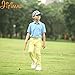 JITIMAO Boys Golf Dry Fit Polo Shirt for Age 5-15, Breathable Performance Short Sleeves T-Shirt Slim Fit