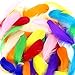 Coceca 150pcs Large Colorful Feathers for Arts and Crafts